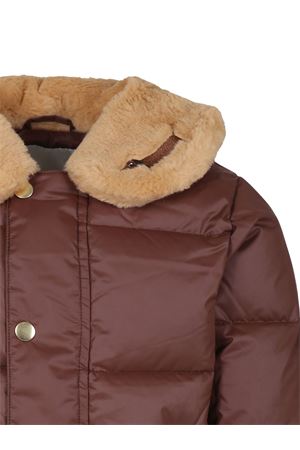 Chocolate brown jacket MINI RODINI KIDS | 2471013316BROWN